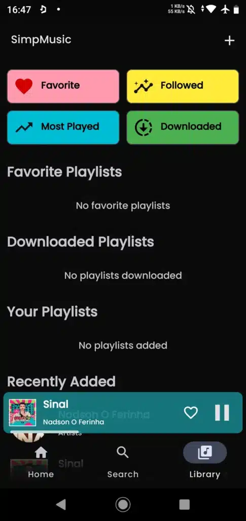 SimpMusic APK v1.0.1 (Atualizado para Android) Download 1