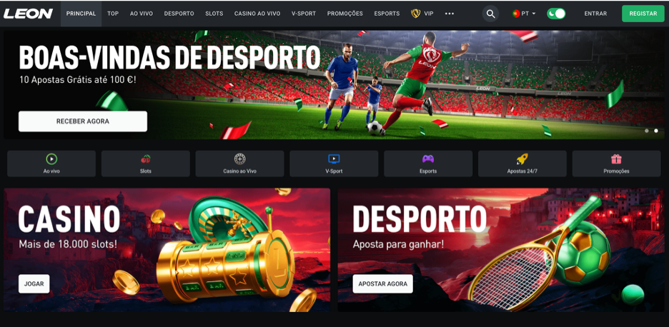Leon Bet — casa de apostas confiável em Portugal 2 image 2